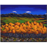 Painting by Numbers Art Nature Nature Autumn Trees in A Beautiful Landscape